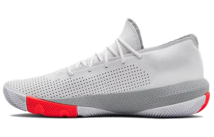 Мужские кроссовки Under Armour Sc 3zer0 III (белые) — Белый — фото 2