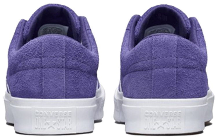 Кеды Converse One Star Academy Ox (фиолетово-белые) — фото 5