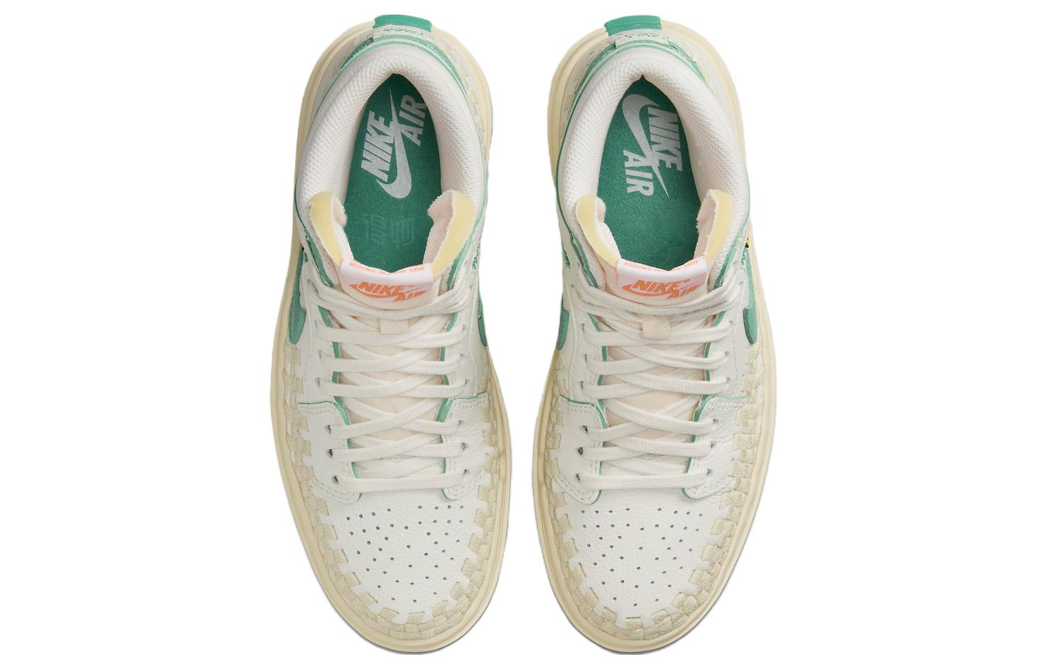 Женские кроссовки Union x Bephies Beauty Supply x Jordan Air Jordan 1 Elevate High (белые) — Белый — фото 4