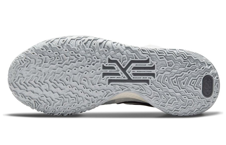 Кроссовки Nike Kyrie Low 4 EP (серо-белый) — Серый / белый — фото 6