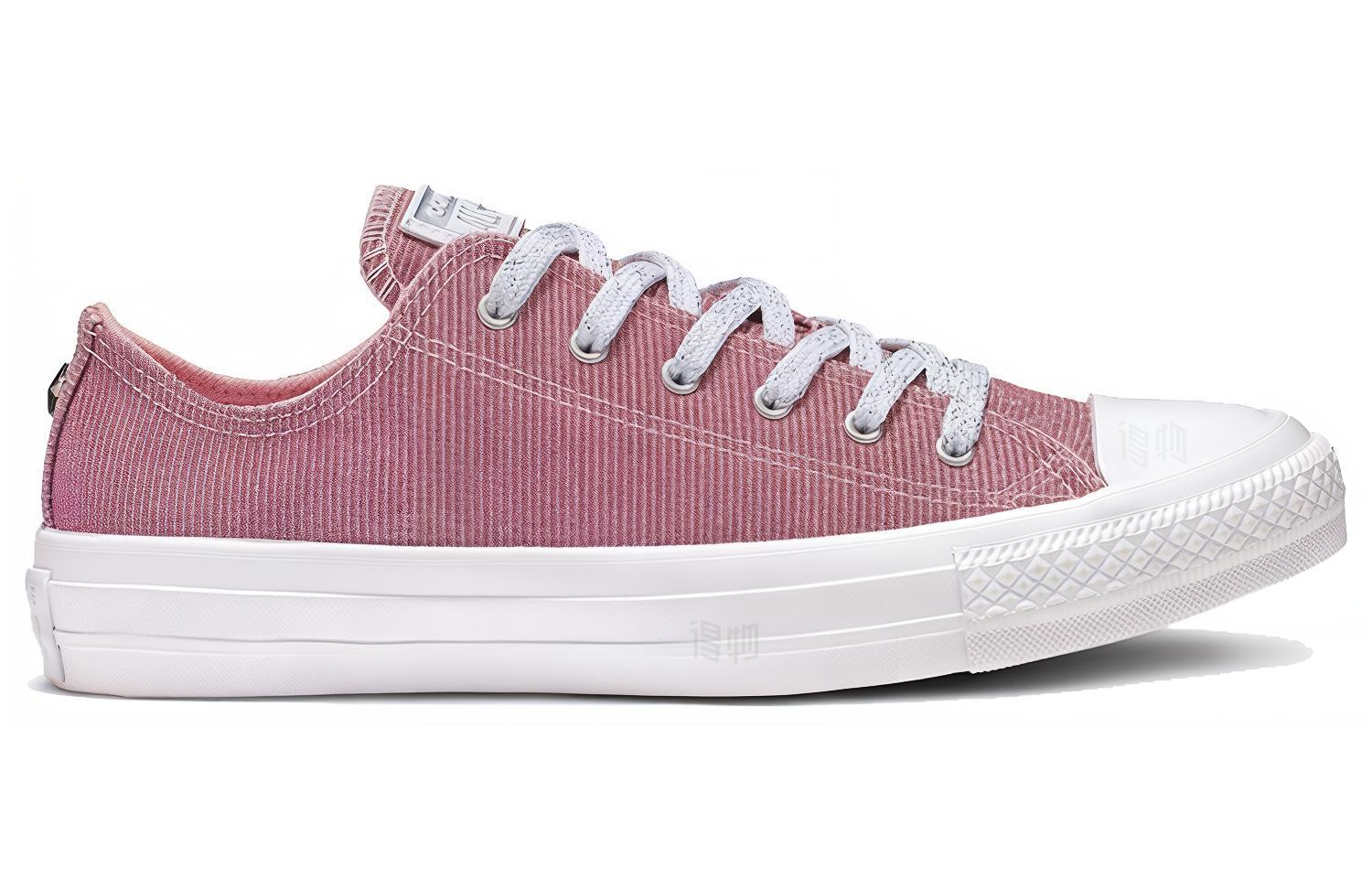 Женские кеды Converse Chuck Taylor All Star Starware Low Top (розово-белые) — Розовый / белый — фото 2