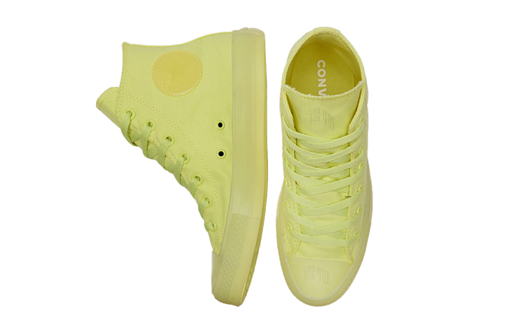 Кеды Converse Chuck Taylor All Star (желтые) — 荧光黄 — фото 4