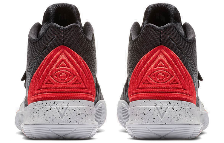 Мужские кроссовки Nike Kyrie 5 Bred OG 5 (черный / красный) — Чёрный / красный — фото 5
