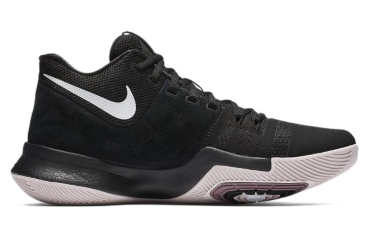 Мужские кроссовки Nike Kyrie 3 (черно-белый) — Чёрный / белый — фото 2