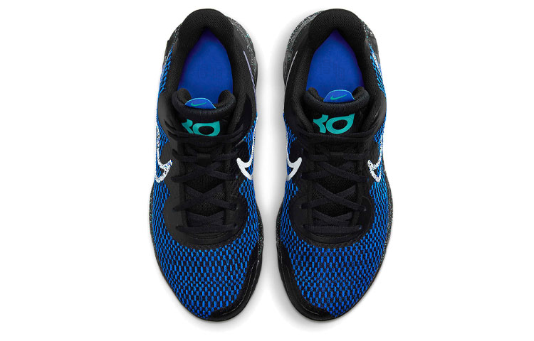 Мужские кроссовки Nike KD Trey 5 IX ep (черно-синий) — фото 4