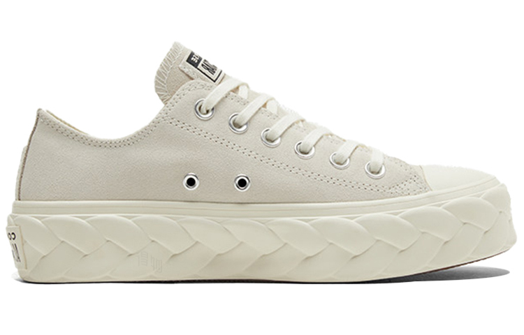 Женские кеды Converse Chuck Taylor All Star Lift (светло-серые) — Светло-белыйсерый — фото 2