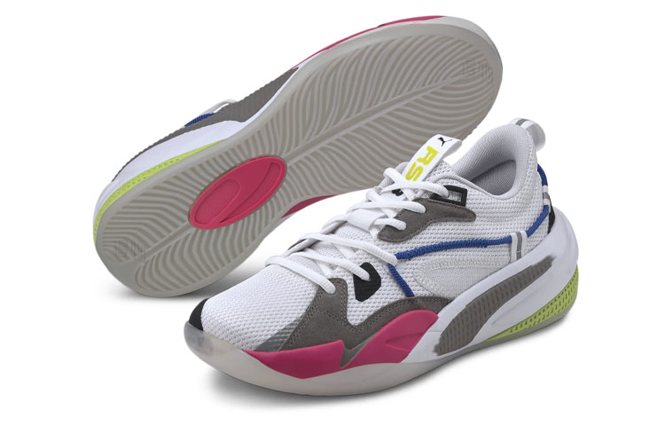 Кроссовки PUMA RS Dreamer Protro (бело-розовые) — фото 4