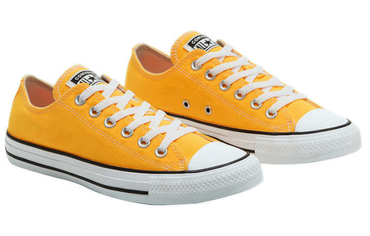Кеды Converse Chuck Taylor All Star (ярко-желтые) — 亮黄色 — фото 3