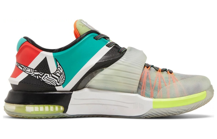 Мужские кроссовки Nike KD 7 What The OG (разноцветные) — 彩色 — фото 2