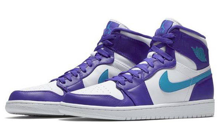 Мужские кроссовки Jordan Air Jordan 1 Retro Fengshui (фиолетовые) — фото 2