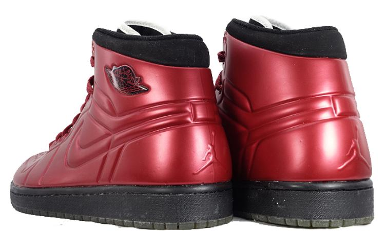 Мужские кроссовки Jordan Air Jordan 1 Anodized Foamposite (красные) — Красный — фото 4