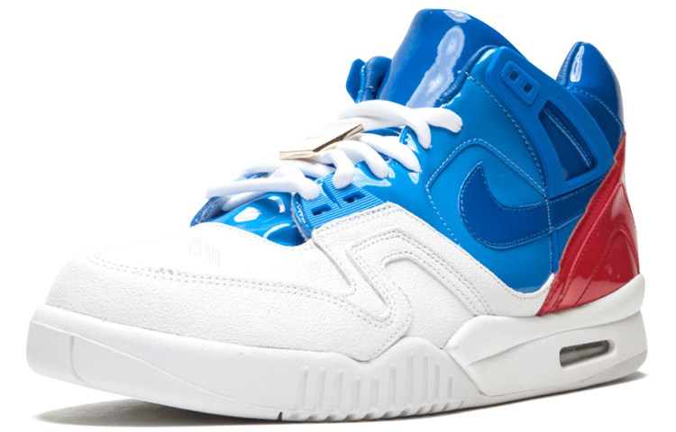 Мужские кроссовки Nike Tech Challenge II (красно-синие) — фото 2