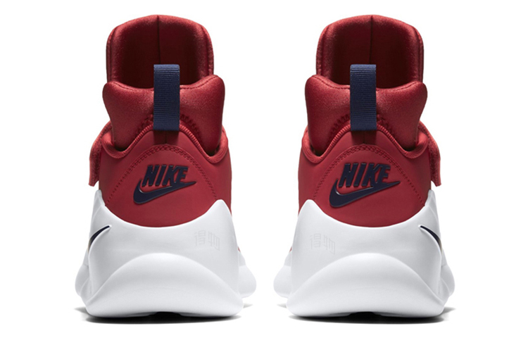 Мужские кроссовки Nike Kwazi (бело-красные) — Белыйкрасный — фото 5