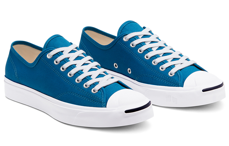 Кеды Converse Jack Purcell (синие) — Синий — фото 3