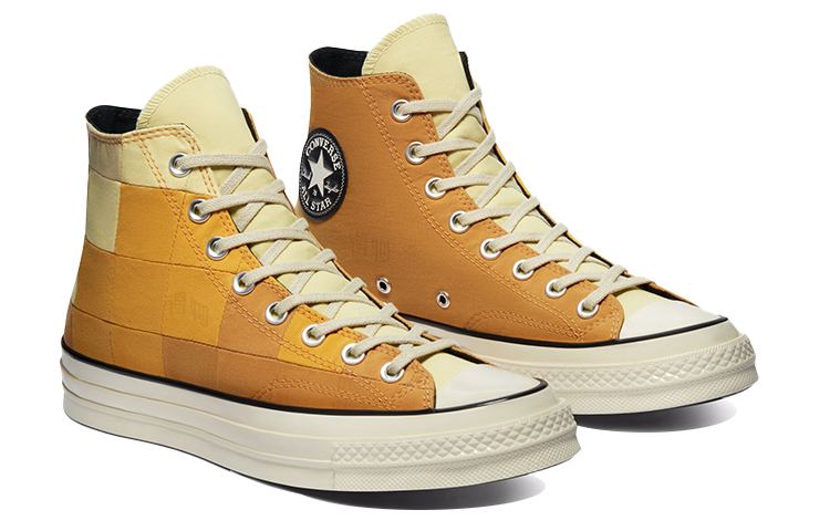 Кеды Converse 1970s (бежево-бело-желтые) — Бежевыйбелый / жёлтый — фото 3