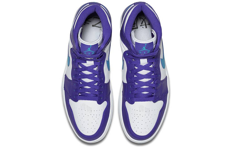 Мужские кроссовки Jordan Air Jordan 1 Retro Fengshui (фиолетовые) — фото 3