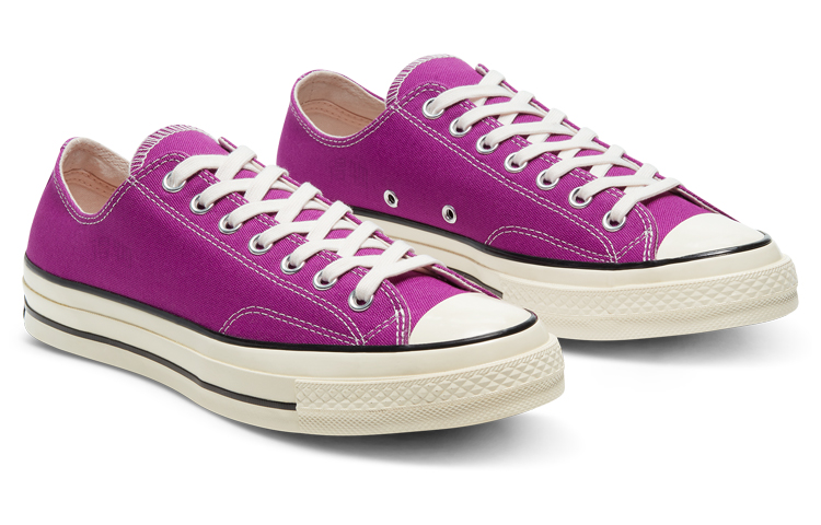 Кеды Converse 1970s Chuck 70 (фиолетово-белые) — Фиолетовый / белый — фото 3