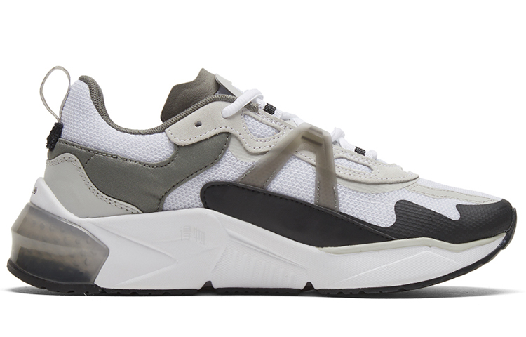 Мужские кроссовки PUMA LQDCELL Optic Pax (бело-черно-серые) — фото 2