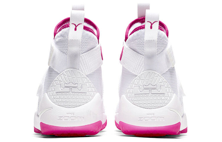 Мужские кроссовки Nike zoom soldier 11 Kay Yow 11 OG (белый / розовый) — фото 4
