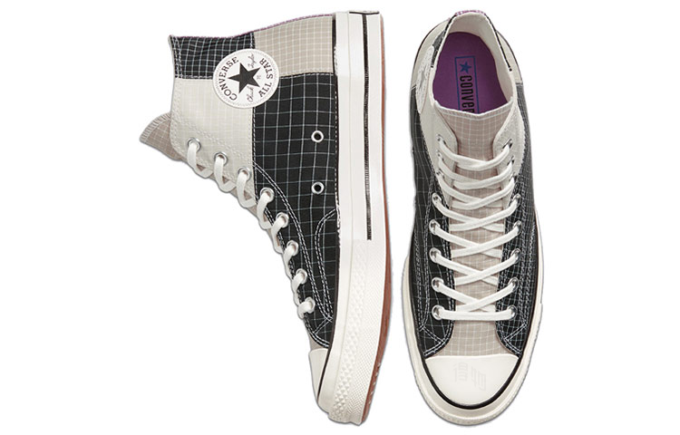 Кеды Converse 1970s High Top (черно-белые) — Чёрный / белый — фото 4