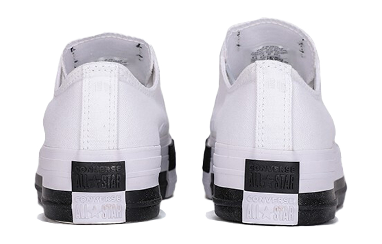 Женские кеды Converse Chuck Taylor All Star (черно-белые) — Чёрный / белый — фото 5