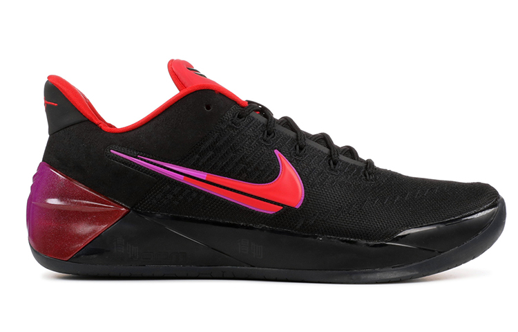 Мужские кроссовки Nike Kobe AD Flip The Switch OG (черно-красные) — фото 2