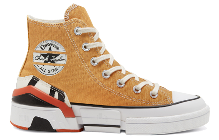 Женские кеды Converse CPX70 (желтые) — 锌黄/黑色/米白色 — фото 2