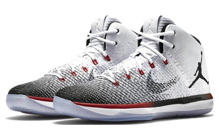 Мужские кроссовки Jordan Air Jordan 31 Black Toe (белые) — фото 3
