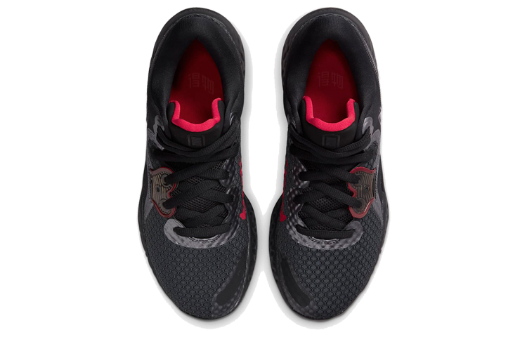 Мужские кроссовки Nike Renew Elevate 2 (черно-серебристые с красным) — Чёрный / серебристый / красный — фото 4