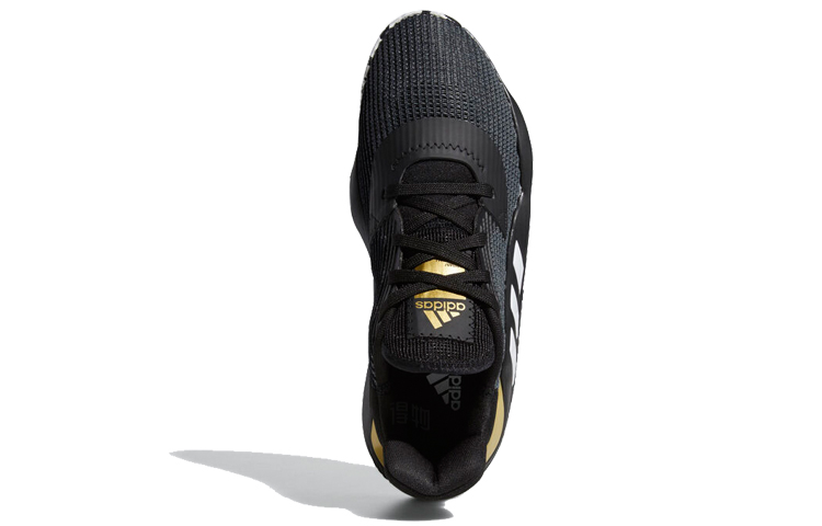 Мужские кроссовки adidas Pro Bounce Madness 2019 (черно-золотые) — фото 4