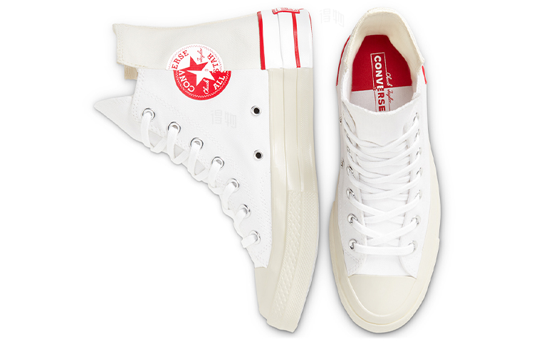 Кеды Converse Chuck Taylor All Star Chuck Taylor All Star (бело-бежевые) — Белый / бежевыйбелый — фото 4