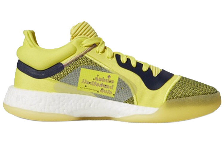 Мужские кроссовки adidas Marquee Boost Low (желтые) — фото 2