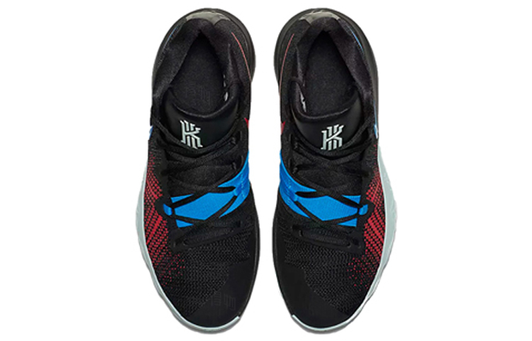 Кроссовки Nike Flytrap Kyrie (черно-красные) — фото 3