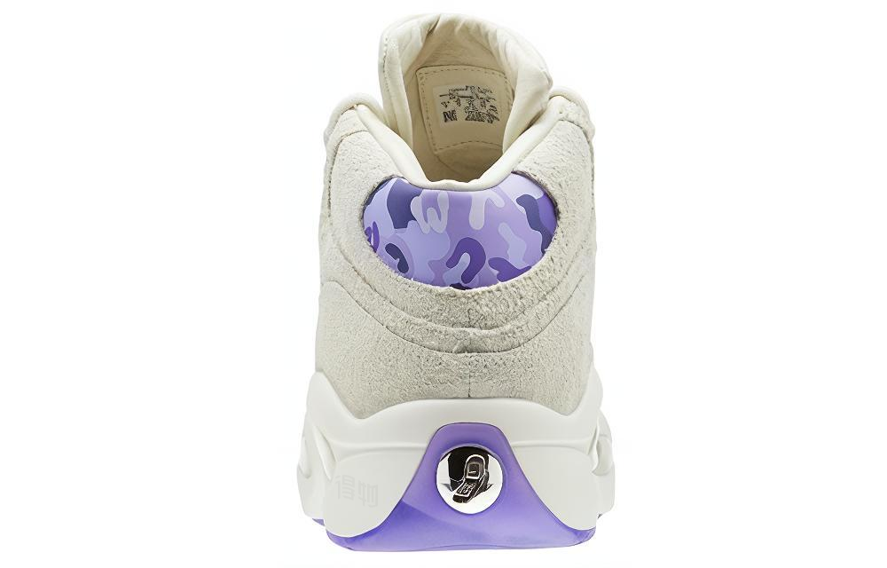Мужские кроссовки Reebok Question Mid CamRon (серые) — фото 4