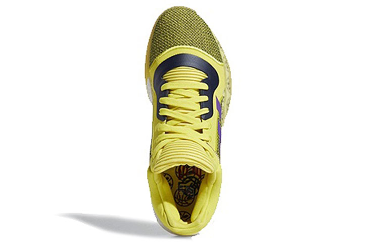 Мужские кроссовки adidas Marquee Boost Low (желтые) — фото 3