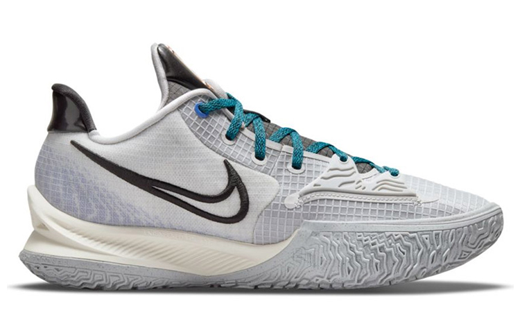 Кроссовки Nike Kyrie Low 4 EP (серо-белый) — Серый / белый — фото 2