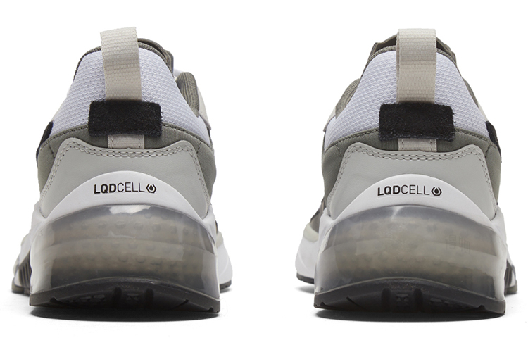 Мужские кроссовки PUMA LQDCELL Optic Pax (бело-черно-серые) — фото 4