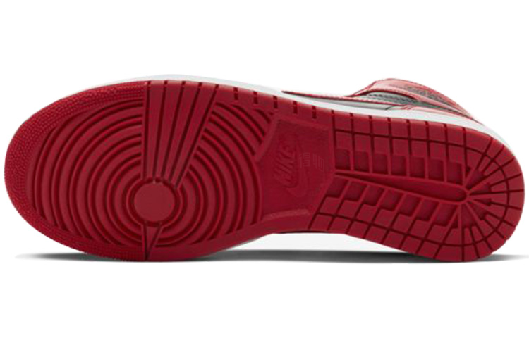 Высокие кеды Jordan Air Jordan 1 high '85 "varsity red" (черно-красный) — Чёрныйкрасный — фото 6