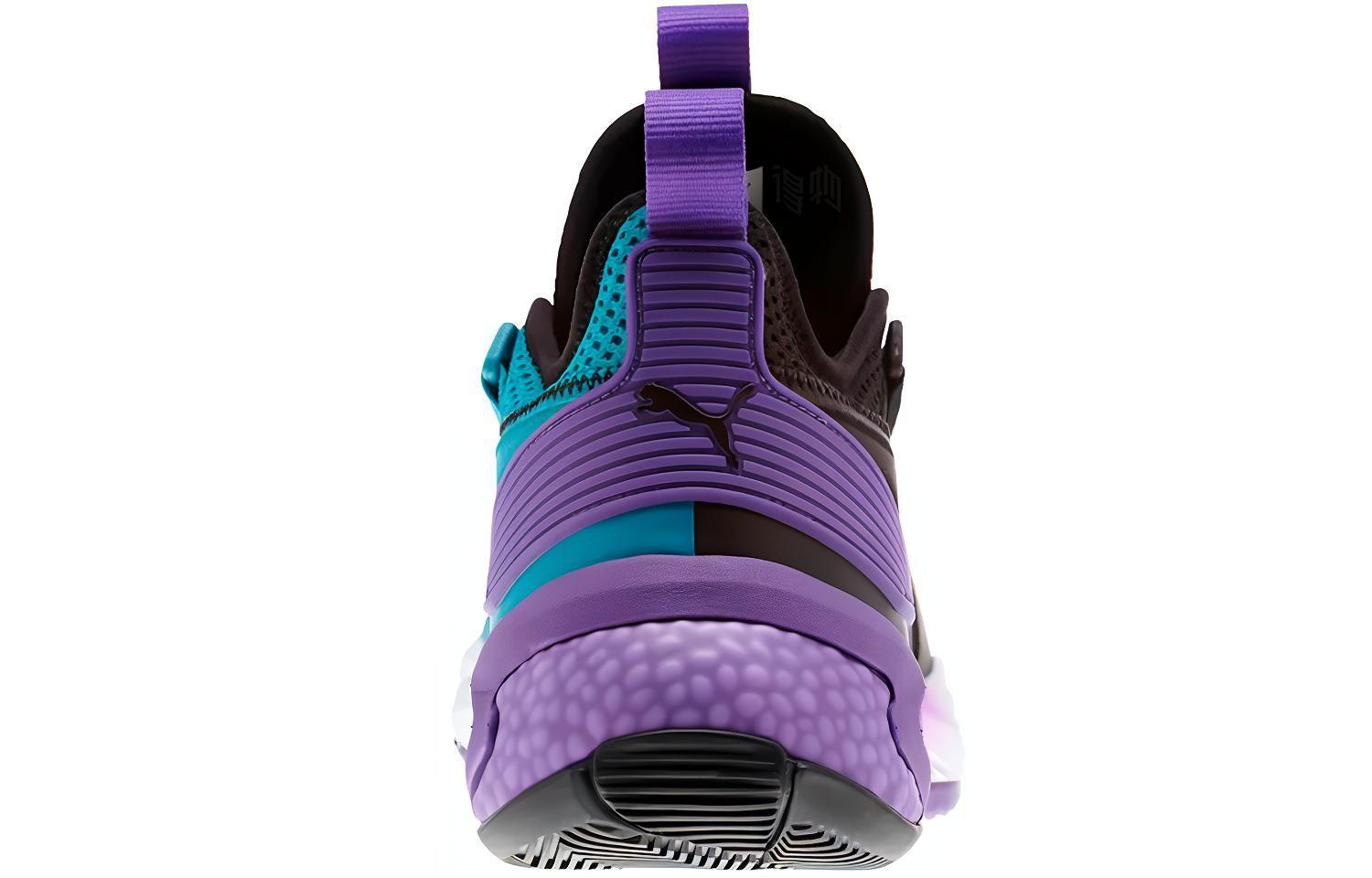 Мужские кроссовки PUMA Uproar Charlotte ASG Fade (оранжево-фиолетовые) — Оранжевый / фиолетовый — фото 6
