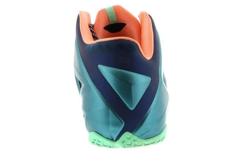 Мужские кроссовки Nike Lebron 11 (синие) — фото 3