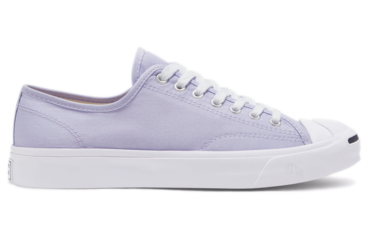 Кеды Converse Jack Purcell Twill (нежно-фиолетовые) — 淡紫/白 — фото 2