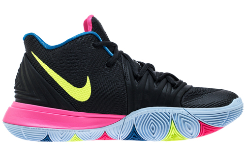 Мужские кроссовки Nike Kyrie 5 Just Do It 5 OG (черный / розовый) — Чёрный / розовый — фото 2