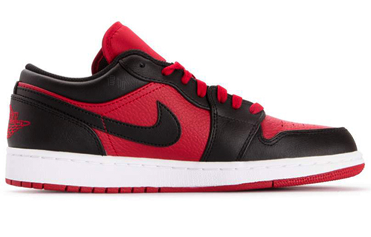 Мужские кроссовки Jordan Air Jordan 1 Low Gym (красно-черные) — Красный / чёрный — фото 2
