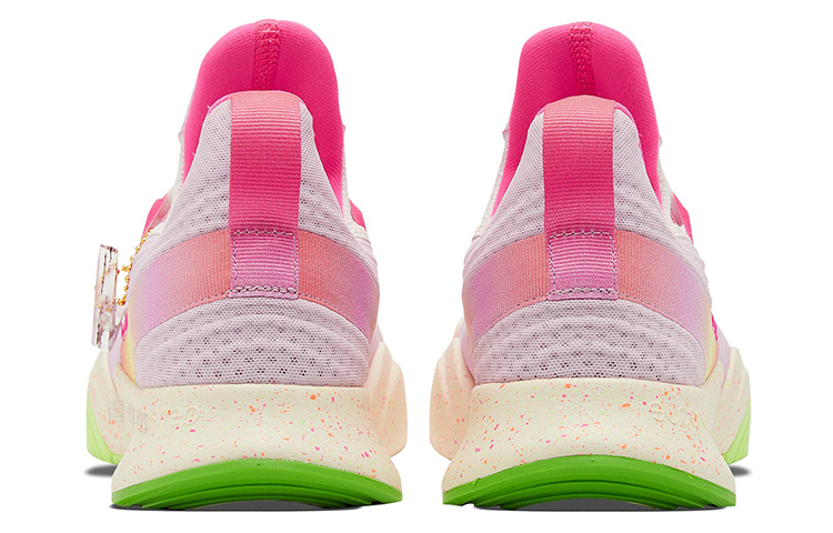 Женские кроссовки Nike Superrep Groove (розово-желтые) — фото 4