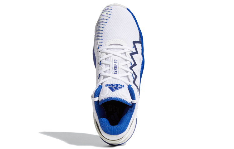 Кроссовки adidas D.O.N. Issue #2 (бело-синие) — фото 5