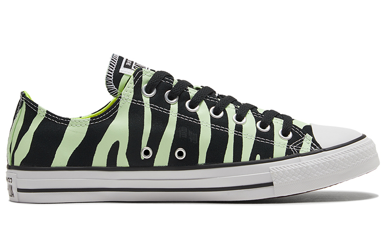 Кеды Converse Chuck Taylor All Star (черные со светящимся эффектом) — 黑夜光 — фото 2