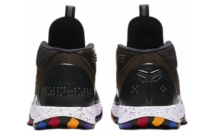 Мужские кроссовки Nike Kobe AD MM EP OG (черные) — 黑/白/彩色 — фото 3