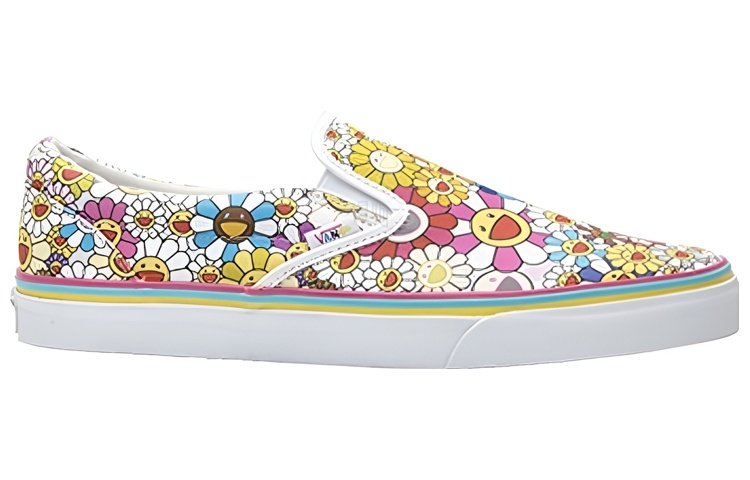 Кеды Vans Slip-On (разноцветные) — фото 2