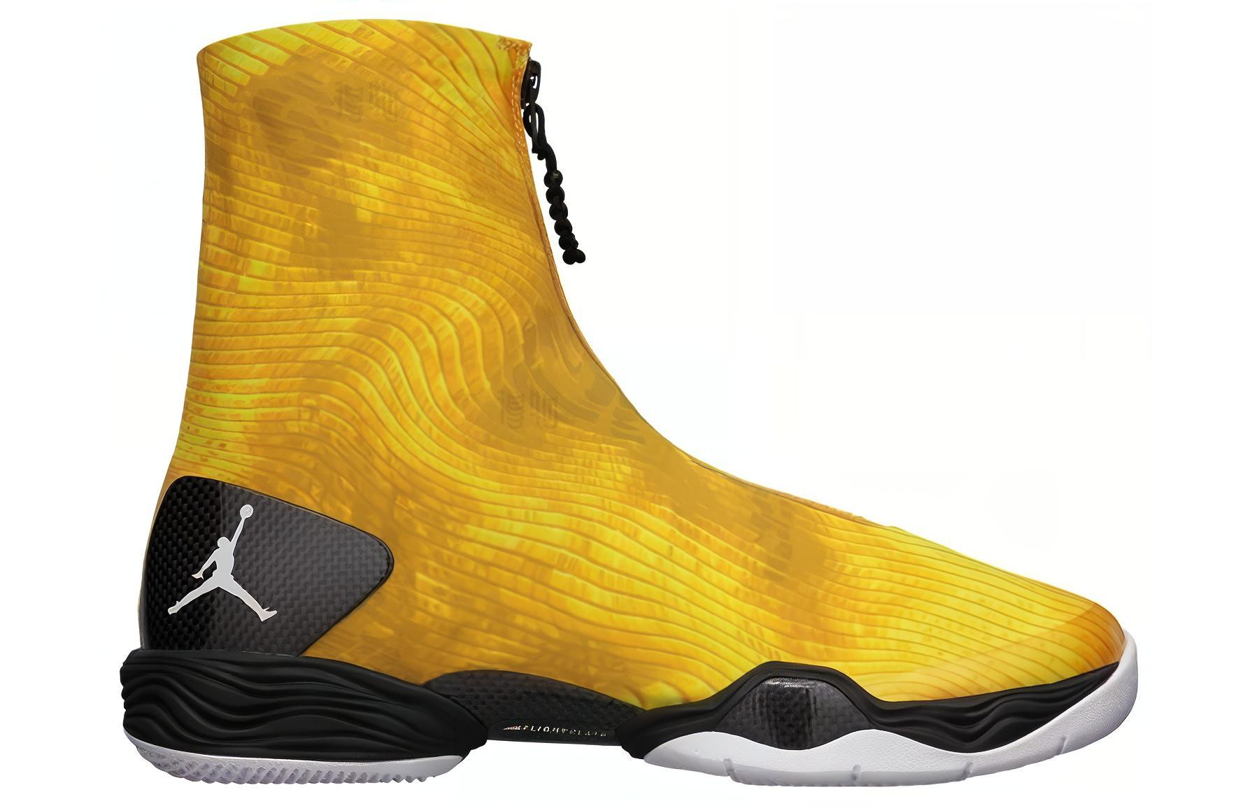 Мужские кроссовки Jordan Air Jordan 28 (желтые) — фото 2