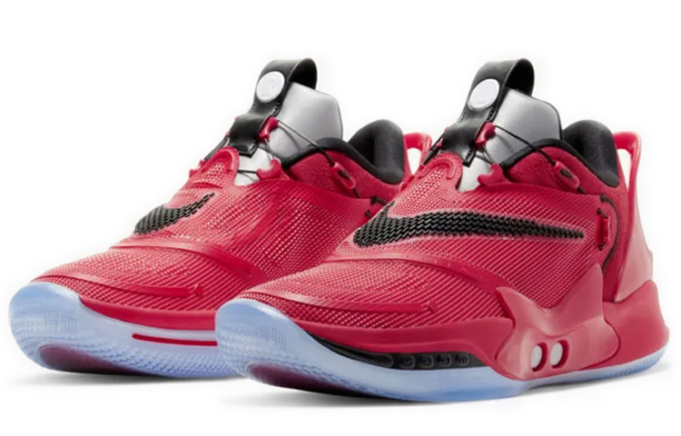 Мужские кроссовки Nike Adapt bb 2.0 chicago' GE NBA 2K20 (красно-черные) — Красныйчёрный — фото 3